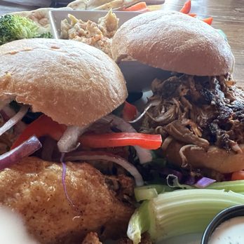 Bighorn Tavern - 3/21/25 BBQ sliders. One BBQ & one teriyaki - New American Near Me - Reno, Nevada