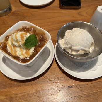 Porta Via - House made peach cobbler (off the menu) - New American Near Me - Palm Desert, California Porta Via - House made peach cobbler (off the menu) - New American Near Me - Palm Desert, California