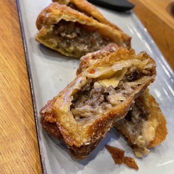 Shaker & Peel - Cheeseburger Eggrolls - Tacos Near Me - Oldsmar, Florida Shaker & Peel - Cheeseburger Eggrolls - Tacos Near Me - Oldsmar, Florida