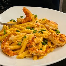 Barrett's On The Pike - Blackened Pasta with Shrimp-Dinner