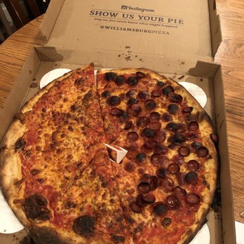 Williamsburg Pizza - Burnt pizza - Pizza Near Me - Brooklyn, New York