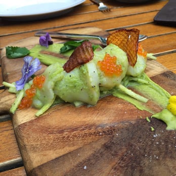 Blue Duck Tavern - Scallop carpaccio - New American Near Me - Washington, DC, District of Columbia