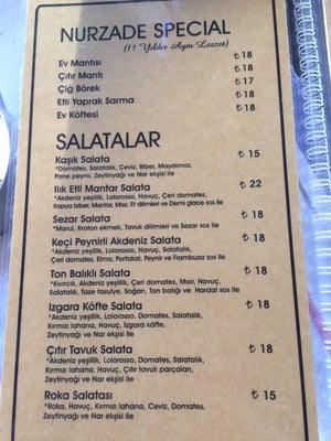 Menu photo 5 Nurzade Istanbul, 34 Menu photo 5 Nurzade Istanbul, 34