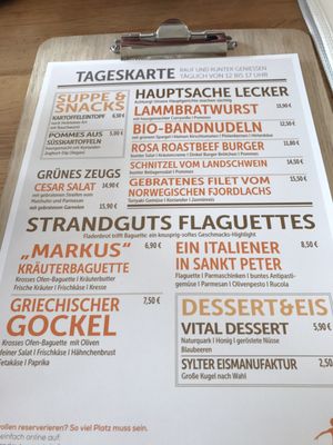 Menu photo 4 Deichkind Sankt Peter-Ording, SH Menu photo 4 Deichkind Sankt Peter-Ording, SH
