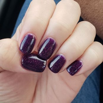 E Nails - Beautiful purple sparkle gel polish. - Nail Salons Near Me - Las Vegas, Nevada E Nails - Beautiful purple sparkle gel polish. - Nail Salons Near Me - Las Vegas, Nevada