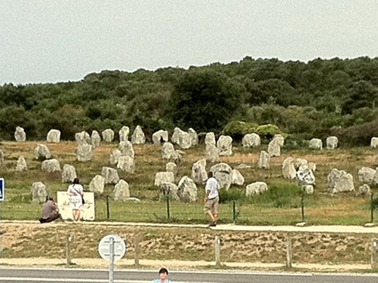 Alignements of Carnac by null