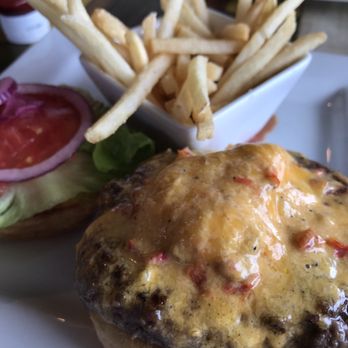 Lunch. Supper! - Give it up for the Lucky No. 7!!! Handmade burger cooked to temperature and covered in melted pimento cheese. This is delicious!!! - New American Near Me - Richmond, Virginia Lunch. Supper! - Give it up for the Lucky No. 7!!! Handmade burger cooked to temperature and covered in melted pimento cheese. This is delicious!!! - New American Near Me - Richmond, Virginia