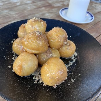 Kyma - Greek donuts-we chose 10, which was the perfect number for 3 people - Greek Near Me - Atlanta, Georgia Kyma - Greek donuts-we chose 10, which was the perfect number for 3 people - Greek Near Me - Atlanta, Georgia