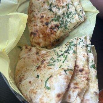 Shivas Bar & Grill - Garlic Naan - Indian Near Me - Dallas, Texas