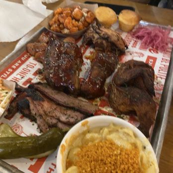 The Polite Pig - The big sampler plate to share! - Barbeque Near Me - Orlando, Florida The Polite Pig - The big sampler plate to share! - Barbeque Near Me - Orlando, Florida