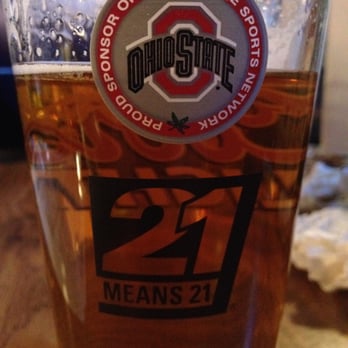 Crickets Bar and Grille - even their GLASSES are COOL :) - Bars Near Me - Youngstown, Ohio