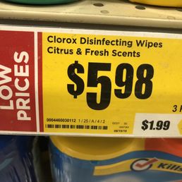 Clorox price comparison
