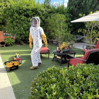 The Bee Guys - Getting my bee hive removed and she's got the greatest smile! My heros - Pest Control Near Me - San Diego, California The Bee Guys - Getting my bee hive removed and she's got the greatest smile! My heros - Pest Control Near Me - San Diego, California