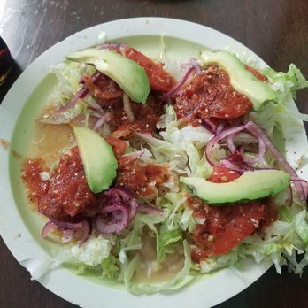 Borreguitas Bar Express - Tostaditas de frijoles so delicious! - Mexican Near Me - Pomona, California
