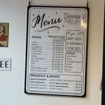 Deena's Coffee House - Coffee & Tea Near Me - Muncie, Indiana