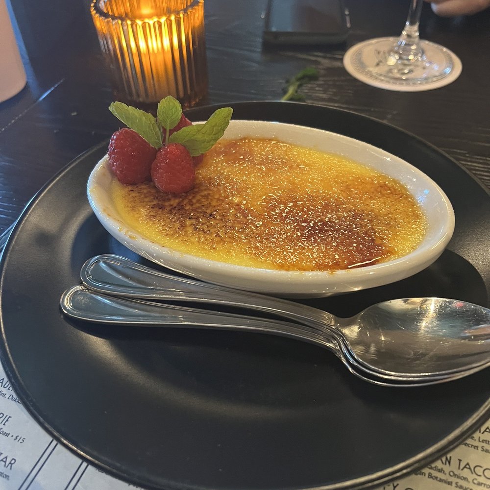 The Botanist - Crème brûlée - Cocktail Bars Near Me - Bakersfield, California The Botanist - Crème brûlée - Cocktail Bars Near Me - Bakersfield, California
