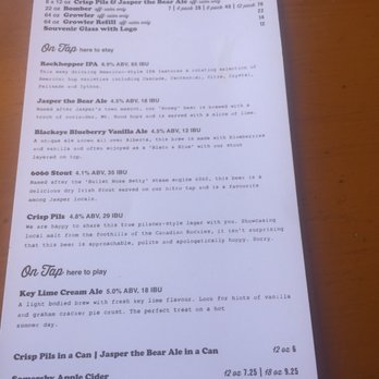 Jasper Brewing Company - Burgers Near Me - Jasper, Alberta Jasper Brewing Company - Burgers Near Me - Jasper, Alberta
