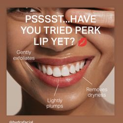 Add Lip perk to any Hydrafacial!