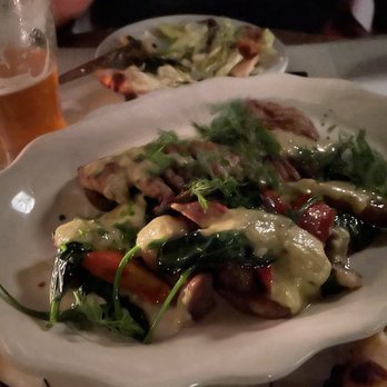 Little Donna’s - Grilled skate wing with brown butter and LOTS of grilled veg. - Pizza Near Me - Baltimore, Maryland Little Donna’s - Grilled skate wing with brown butter and LOTS of grilled veg. - Pizza Near Me - Baltimore, Maryland