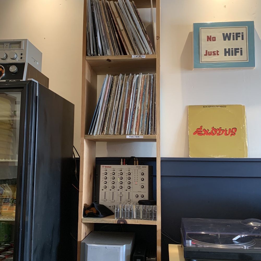 Ma’s Diner - a shelf of vinyl records - Breakfast & Brunch Near Me - Tallahassee, Florida Ma’s Diner - a shelf of vinyl records - Breakfast & Brunch Near Me - Tallahassee, Florida