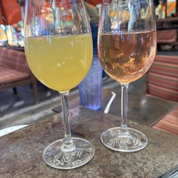 Boozy breakfast mimosas