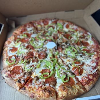 Slizeria Pizza - 9. Slizeria Supreme Pizza - Pizza Near Me - Los Angeles, California