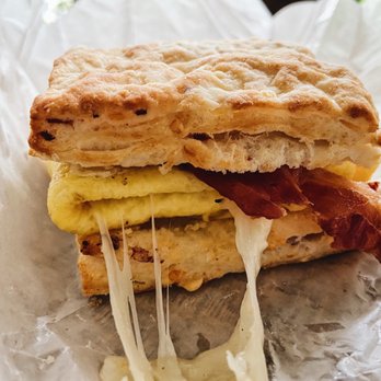 Rise & Shine - Pastrami & Swiss biscuit w/ havarti cheese, bacon and egg - Breakfast & Brunch Near Me - Denver, Colorado Rise & Shine - Pastrami & Swiss biscuit w/ havarti cheese, bacon and egg - Breakfast & Brunch Near Me - Denver, Colorado