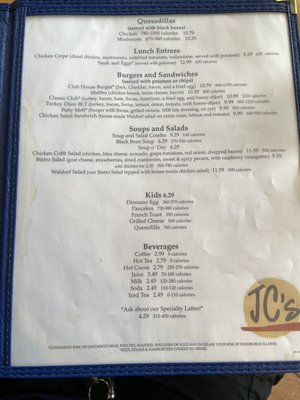 Menu photo 1 J.Christophers Alpharetta, GA Menu photo 1 J.Christophers Alpharetta, GA