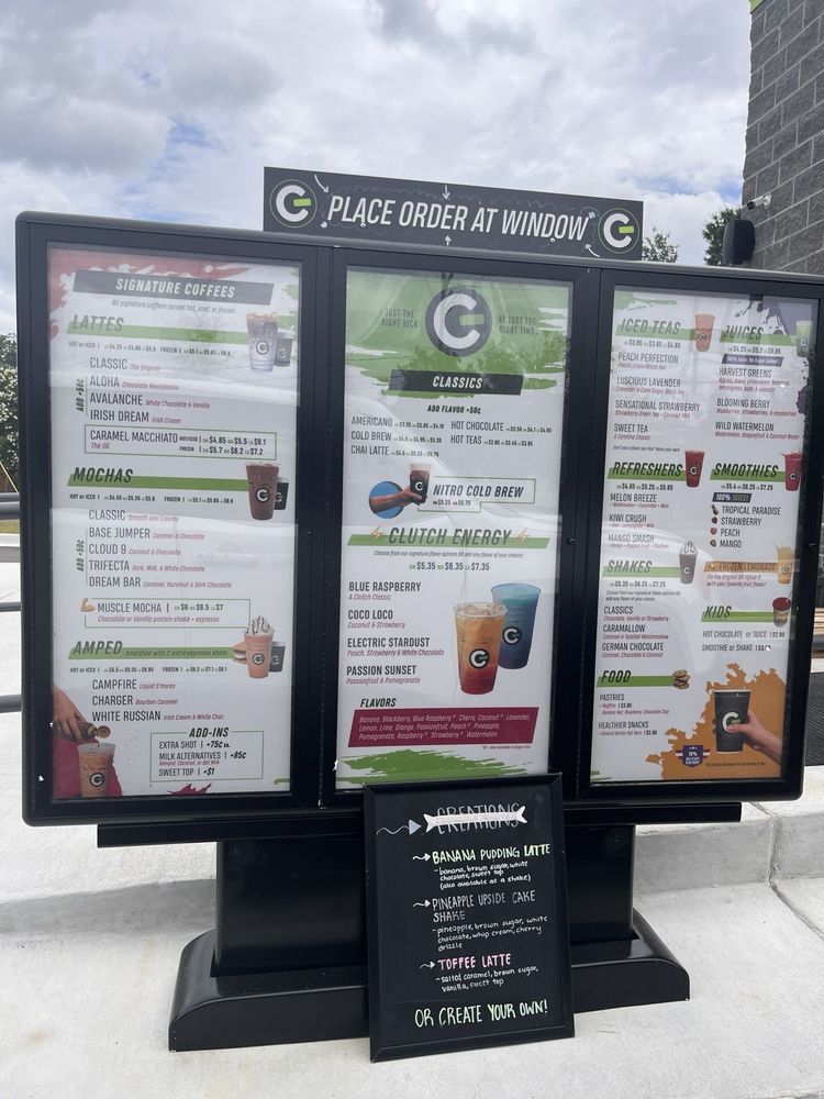 CLUTCH COFFEE BAR Updated September 2024 9349 Two Notch Rd