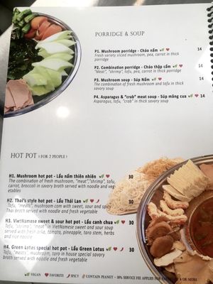 Menu photo 8 Green Lotus Restaurant San Jose, CA