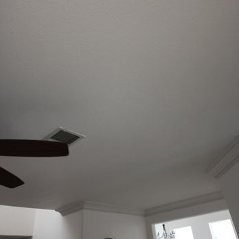 The Drywall Guy - Drywall patched in the ceiling. Floated outlander resprayed knockdown texture. Primed and 2 coats of paint to match existing ceiling - Drywall Installation & Repair Near Me The Drywall Guy - Drywall patched in the ceiling. Floated outlander resprayed knockdown texture. Primed and 2 coats of paint to match existing ceiling - Drywall Installation & Repair Near Me
