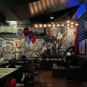 Lucky Strike Hollywood - the inside of a bar with balloons - Bowling Near Me - Hollywood, California Lucky Strike Hollywood - the inside of a bar with balloons - Bowling Near Me - Hollywood, California