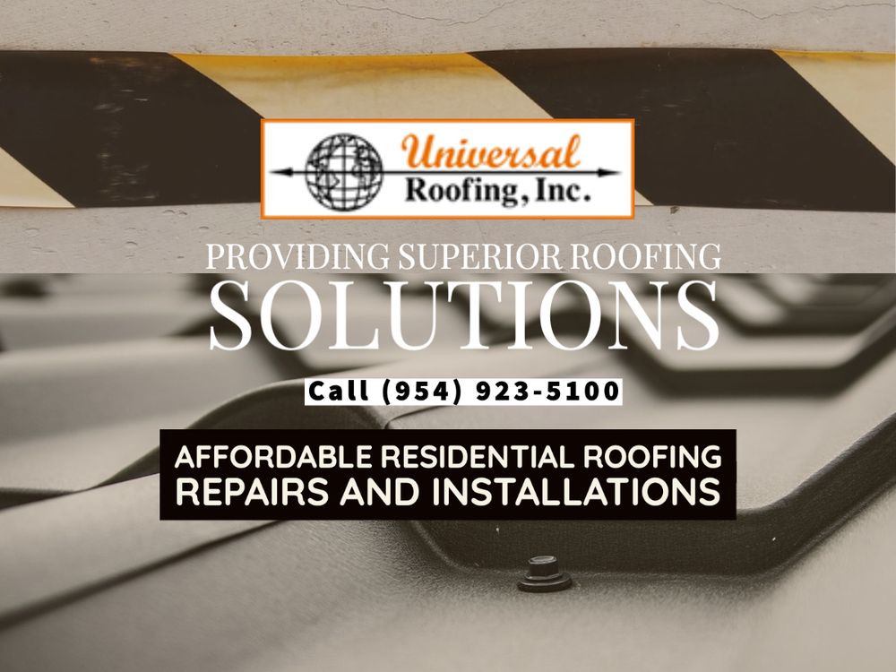 Slide of Universal Roofing