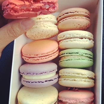 Macaron by Patisse - Assorted macarons. The one I'm holding is delicious! But forgot the name... - Macarons Near Me - Houston, Texas Macaron by Patisse - Assorted macarons. The one I'm holding is delicious! But forgot the name... - Macarons Near Me - Houston, Texas