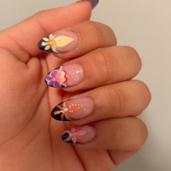 Crystal Nail and Spa - Lady was super nice !  very sweet 10/10 i watched my movie in peace and she was very gentle
