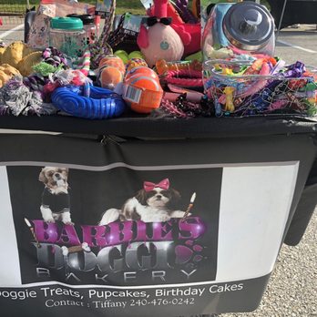 Barbie's Doggie Bakery - A table of trays and toys for doggies !!! - Pet Stores Near Me