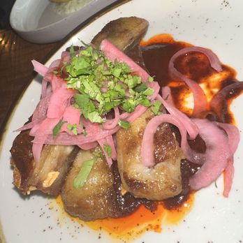 Mia Italian Tapas & Bar - Empanadas and lamb rib - Italian Near Me - Austin, Texas