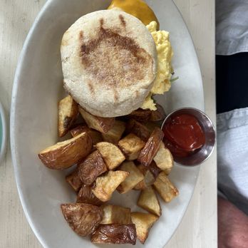 Oddfellows Cafe & Bar - Sausage and egg sandwich - Breakfast & Brunch Near Me - Seattle, Washington Oddfellows Cafe & Bar - Sausage and egg sandwich - Breakfast & Brunch Near Me - Seattle, Washington