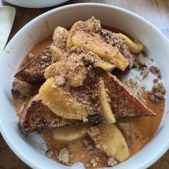 Nomade - Cinnamon apple French toast. This was so delicious - Coffee & Tea Near Me - San Diego, California