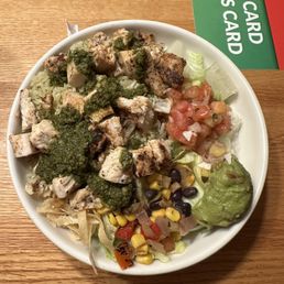 Southwestern chicken salad