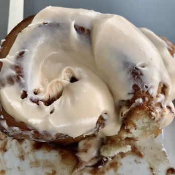 Grounds For Coffee - Pumpkin cream cheese cinnamon bun - Coffee & Tea Near Me - Vancouver, British Columbia Grounds For Coffee - Pumpkin cream cheese cinnamon bun - Coffee & Tea Near Me - Vancouver, British Columbia