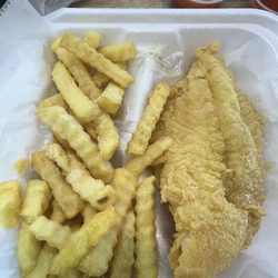 Snapper One Fish Shrimp & Chicken  - Fried Catfish and Fries!