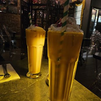 Rua Thai Restaurant - The signature spiked Thai tea. Pale, yes. See the straw? - Thai Near Me - Brooklyn, New York Rua Thai Restaurant - The signature spiked Thai tea. Pale, yes. See the straw? - Thai Near Me - Brooklyn, New York