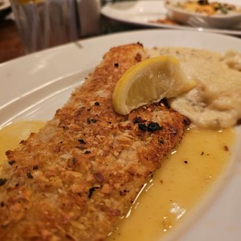 Twin City Grill - Almond crusted walleye. - American Near Me - Bloomington, Minnesota Twin City Grill - Almond crusted walleye. - American Near Me - Bloomington, Minnesota