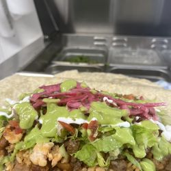 Tacos Laguna - Lake Burrito before it's wrapped