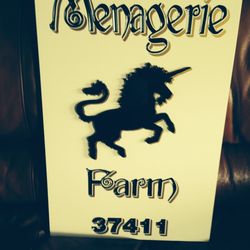 Quail Run Signs - Farm sign