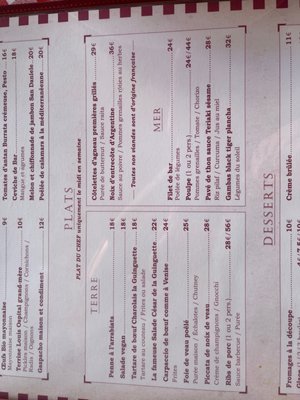 Menu photo 5 La Guinguette de Neuilly Neuilly Sur Seine, 92 Menu photo 5 La Guinguette de Neuilly Neuilly Sur Seine, 92