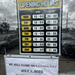 Real Vegetarian Food - Opening Hours