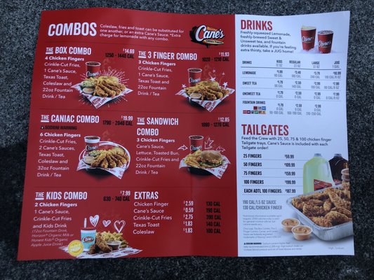 Menu photo 5 Raising Cane's New York, NY Menu photo 5 Raising Cane's New York, NY