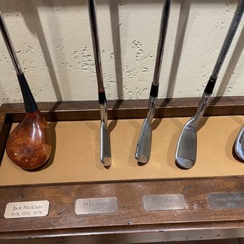 TPC Sawgrass - Winners clubs starting with Jack Nicklaus in 1975 and onward. - Golf Near Me - Ponte Vedra Beach, Florida